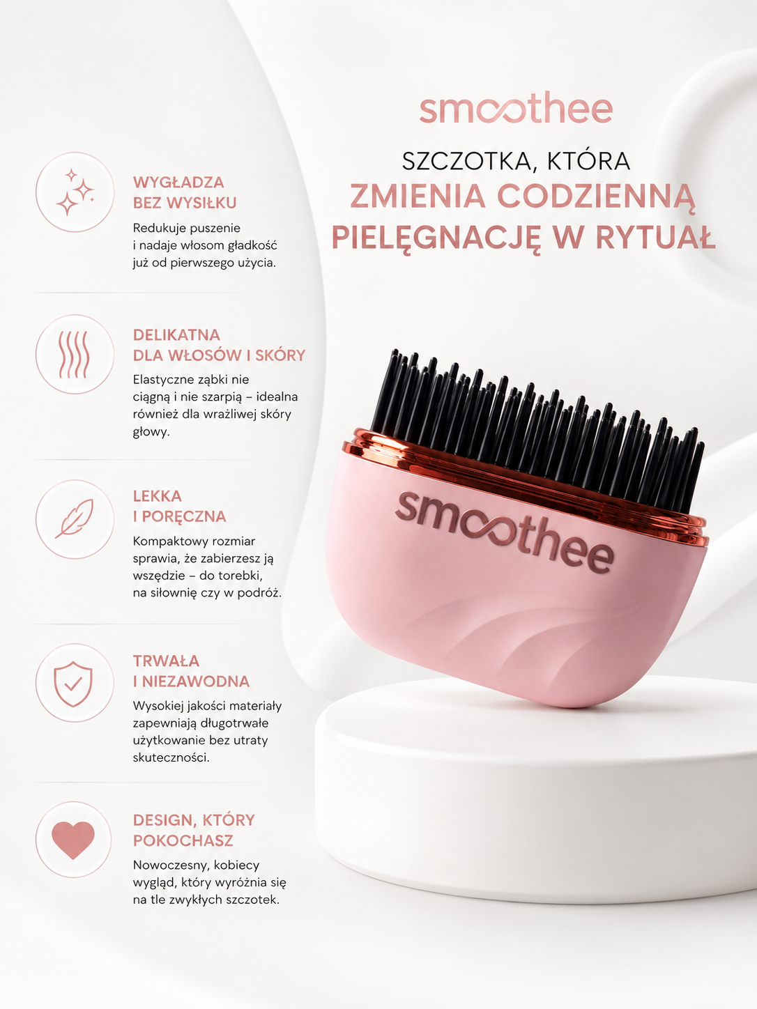 Smoothee® —  Bezprzewodowa Prostownica Premium | FlexGlide™ System
